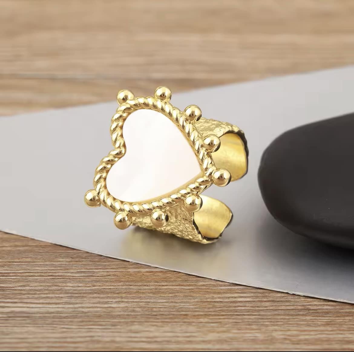 Anillo Formas Dorado - Image 2