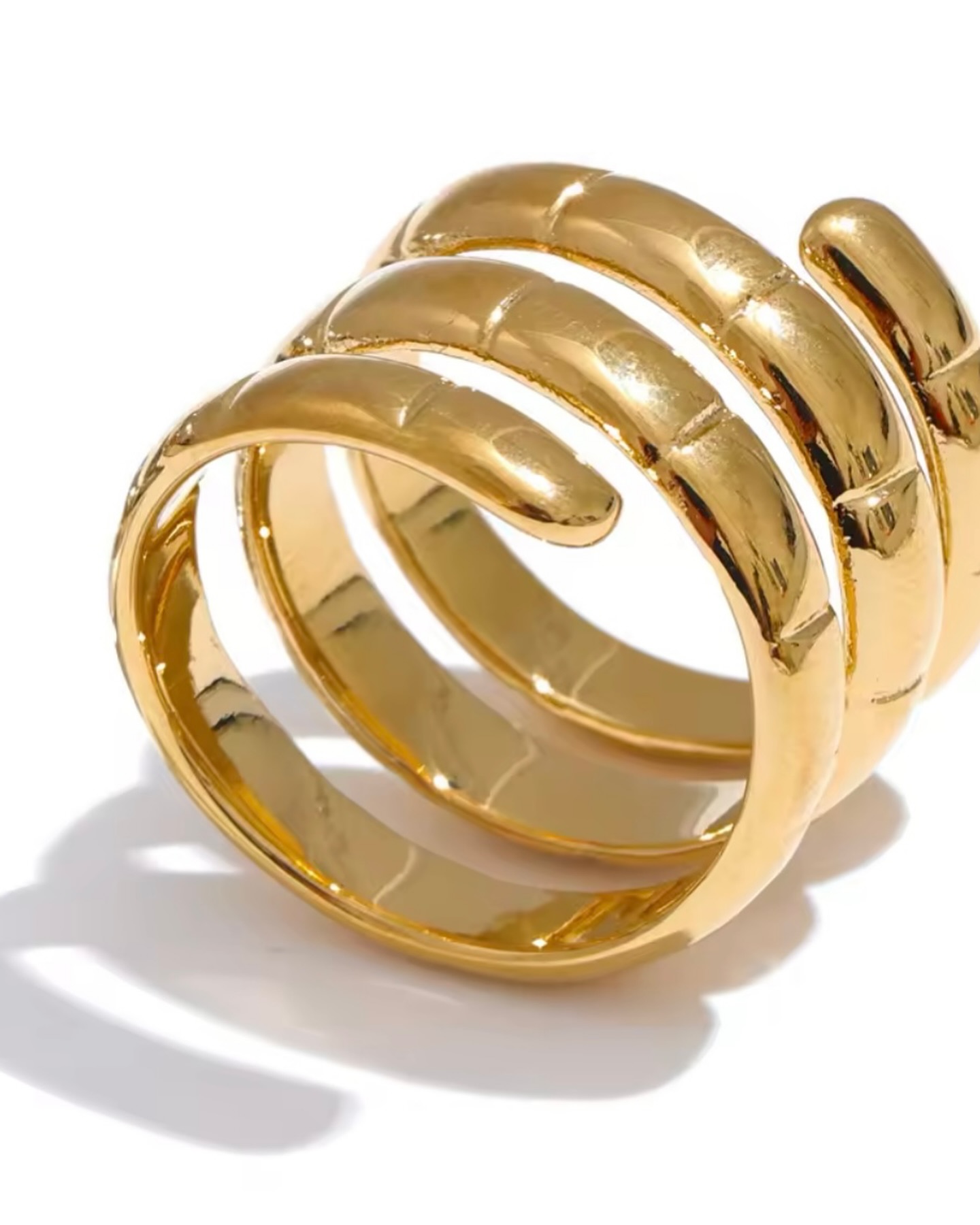 Anillo Doble Espiral