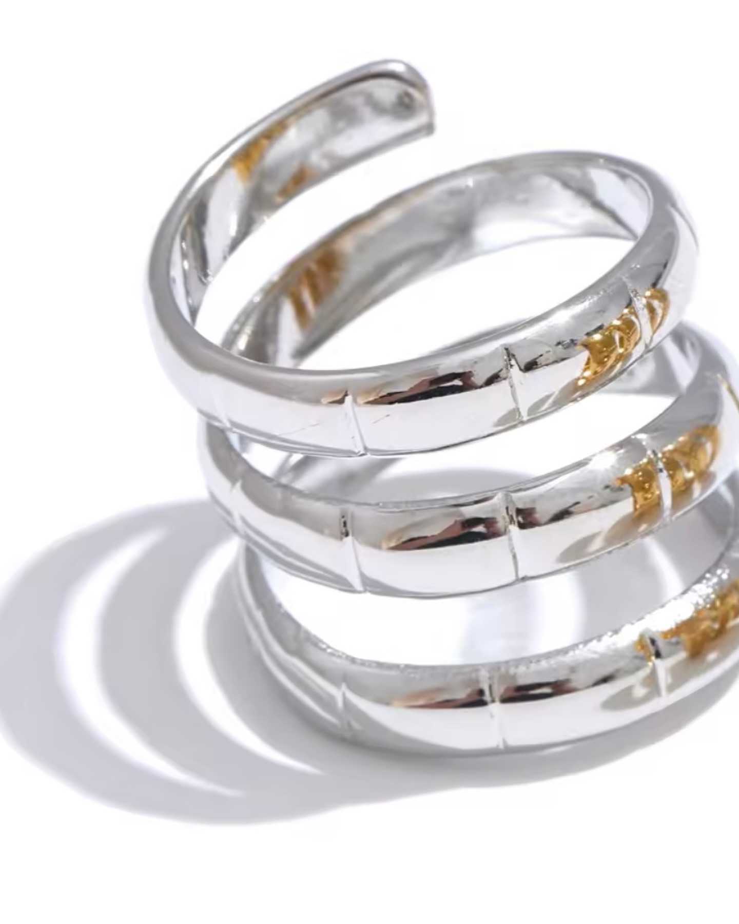 Anillo Doble Espiral - Image 2