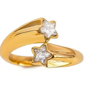 Anillo Estrella Dorada