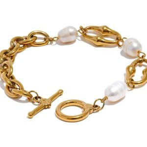 Pulsera Cadena Perla