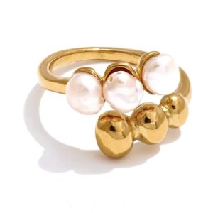 Anillo con Perlas