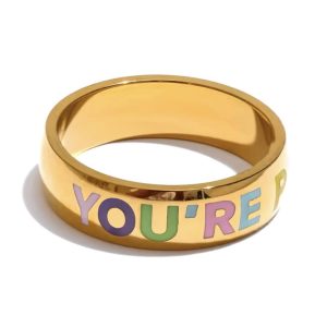 Anillo "You are perfect"