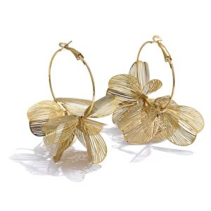 Aretes Colgates de Flores