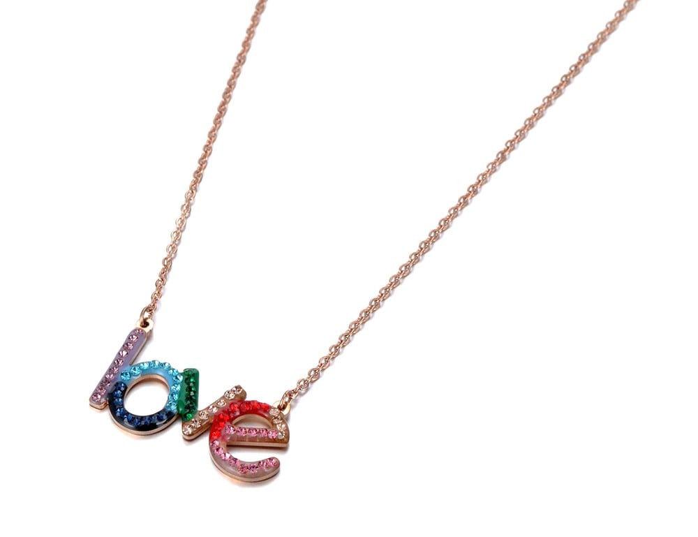 Collar “LOVE Multicolor”