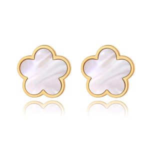 Aretes Flor de Nácar