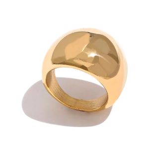 Anillo Bold Glow Dorado