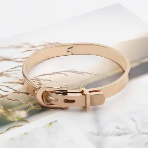 Pulsera Elegance Buckle en Acero Inoxidable