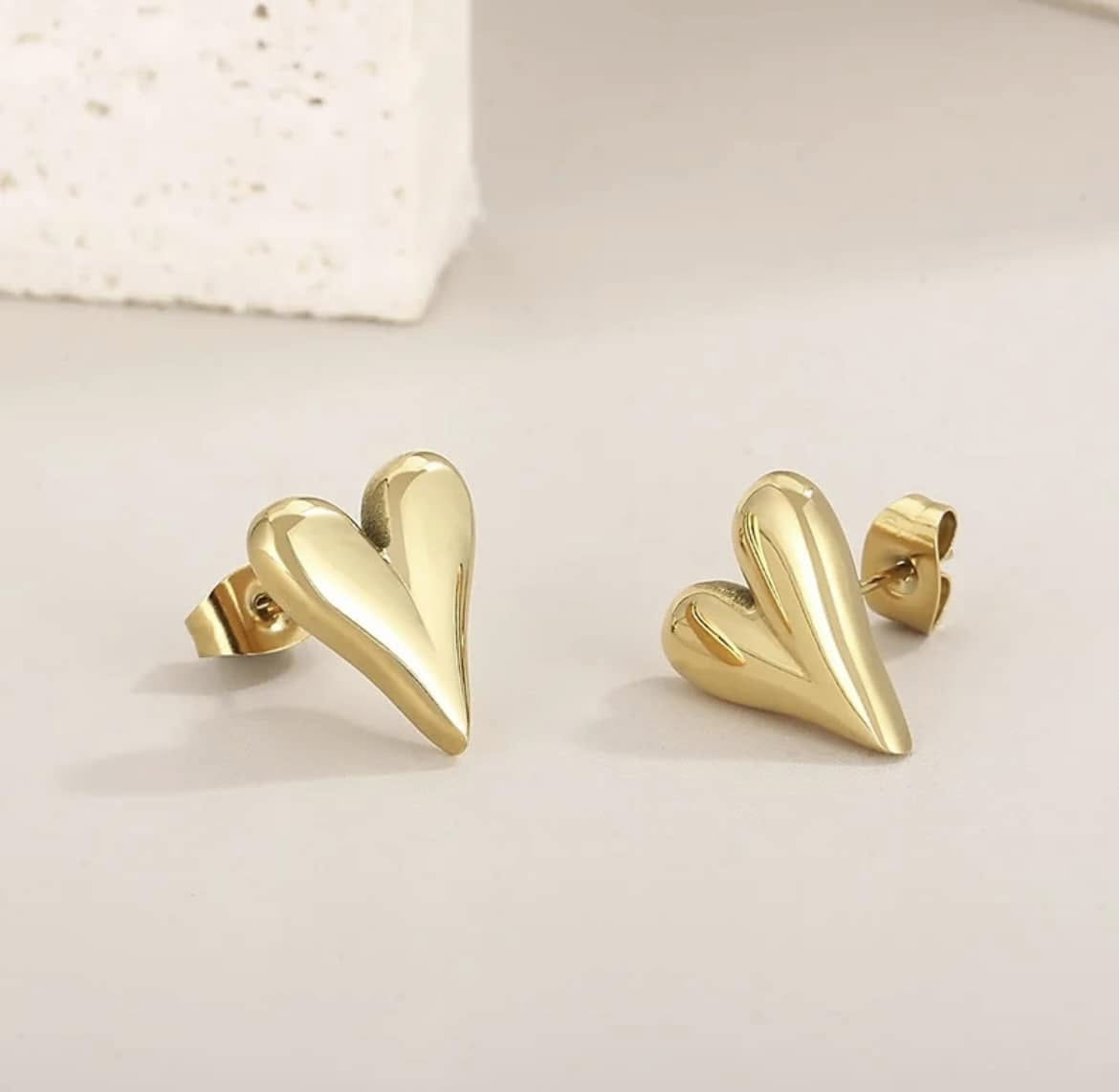 Aretes “Heart Drop”