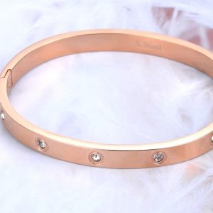 Pulsera Glam Rose con Cristales