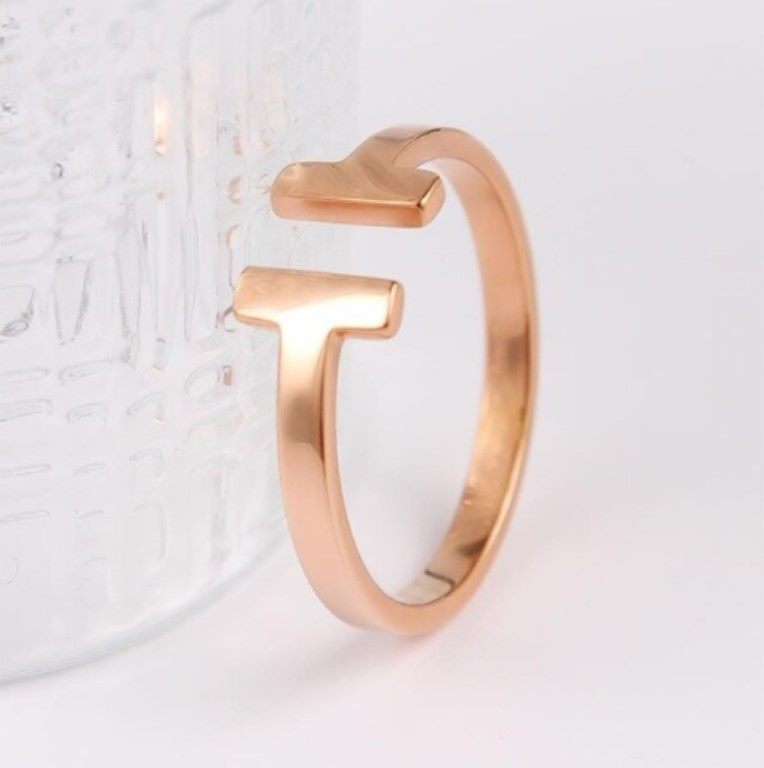 Anillo T Emblem Rosé