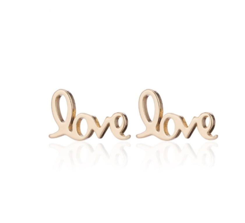 Aretes “Love” mini
