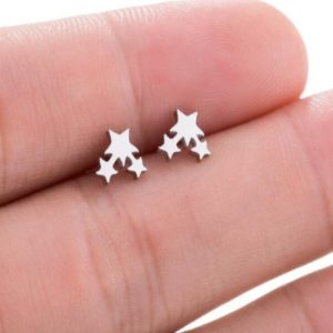 Aretes de Estrellas en Mini