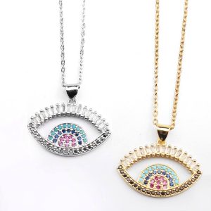 Collar Nazar con cristales