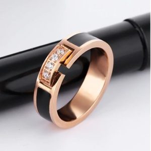 Anillo “Noir Éclat”