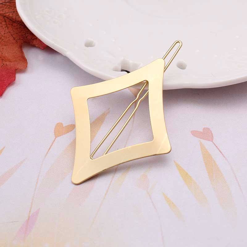 Pasador metálico cuadrado curvo - Image 3