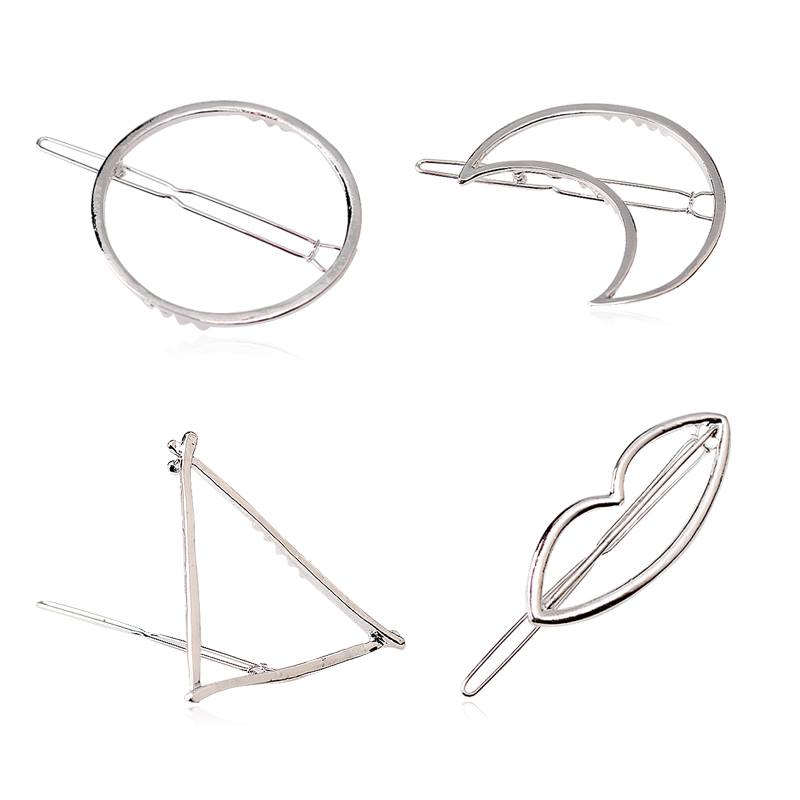 Broche geométrico metálico - Image 2