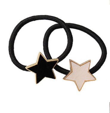 Liga con estrella nega o blanca