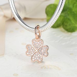 Charm Colgante Trébol 4 hojas