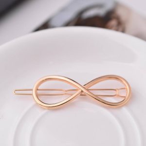 Broche en Forma de Infinito – Dorado o Plateado