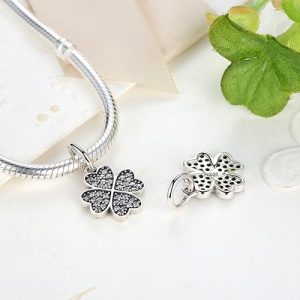 Charm Colgante Trébol 4 hojas