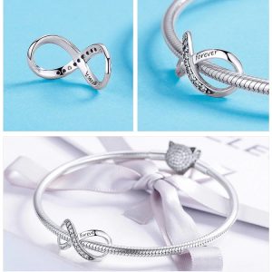 Charm Infinito - Family Forever Plata 925