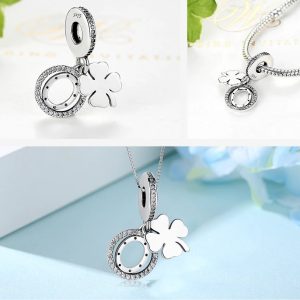 Charm Colgante Trébol de la Suerte