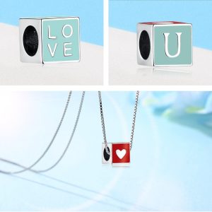 Charm Cubo de Amor Plata 925