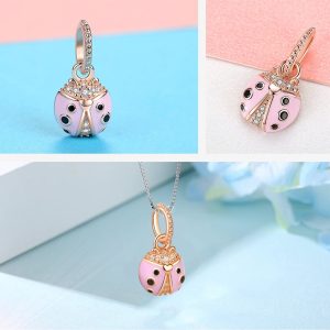 Charm Colgante Catarina con cristales Plata 925