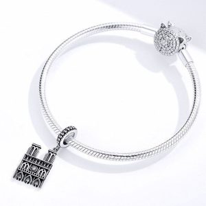 Charm Colgante Notre Dame Plata 925