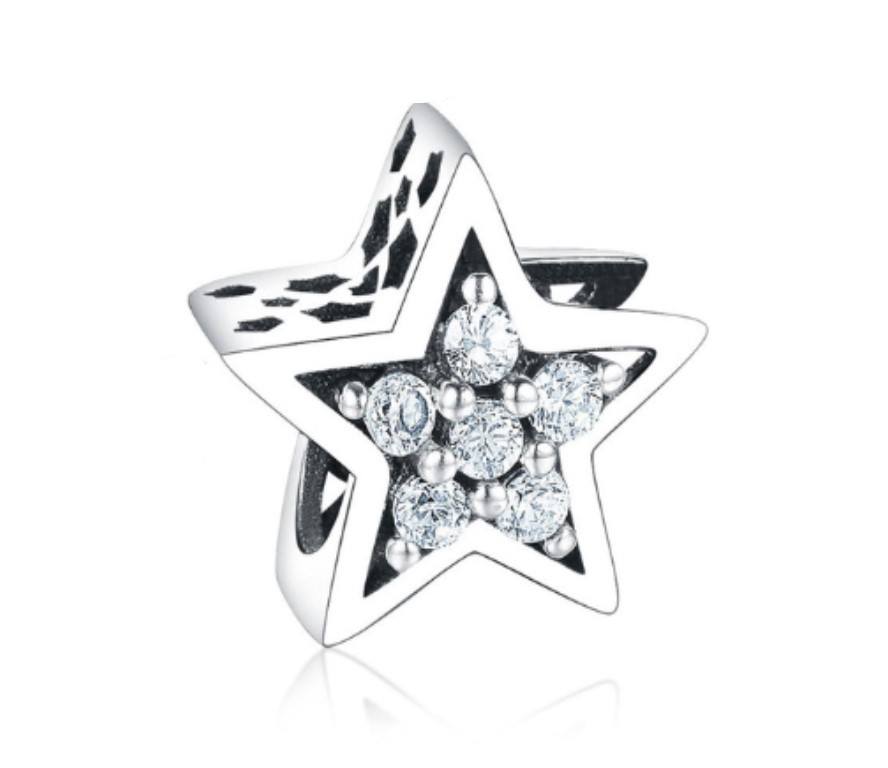Charm Estrella con cristales