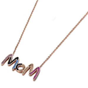 Collar “MOM Multicolor” – Amor en cada letra