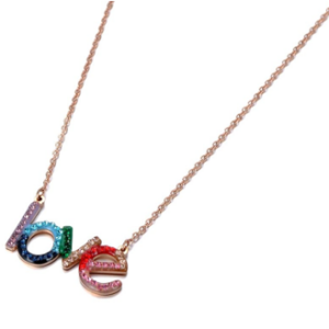 Collar “LOVE Multicolor” – Amor que brilla