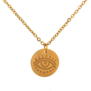 Collar “Ojo Protector” – Minimalismo con alma