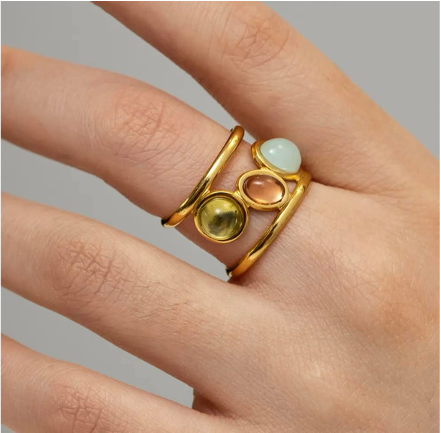 Anillos “Aura” – Color que Inspira